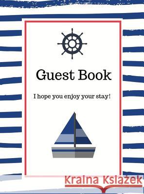 Nautical Guest Book Hardcover Bell, Lulu and 9781912817849 Linzi Loveland