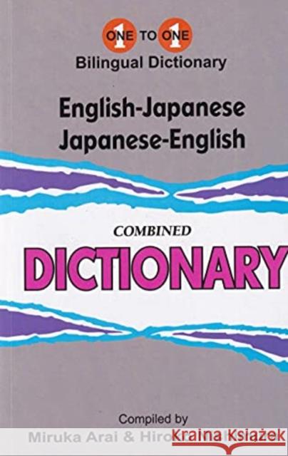 English-Japanese & Japanese-English One-to-One Dictionary (exam-suitable) H Nishimura 9781912826230
