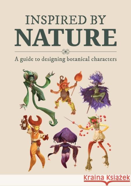 Inspired By Nature: Designing botanical characters  9781912843848 3dtotal Publishing