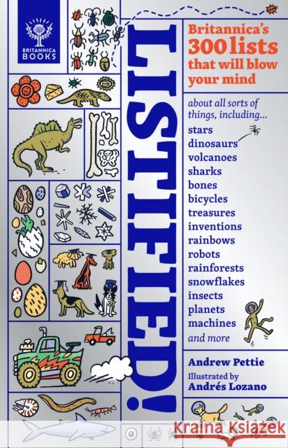 Listified!: Britannica's 300 lists that will blow your mind Britannica Group 9781912920747 What on Earth Publishing Ltd