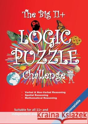 The Big 11+ Logic Puzzle Challenge Ltd The Armadillo Pillow 9781912936069 Armadillo's Pillow Ltd.