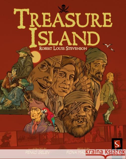Treasure Island Robert Louis Stevenson 9781913337056 Salariya Book Company Ltd