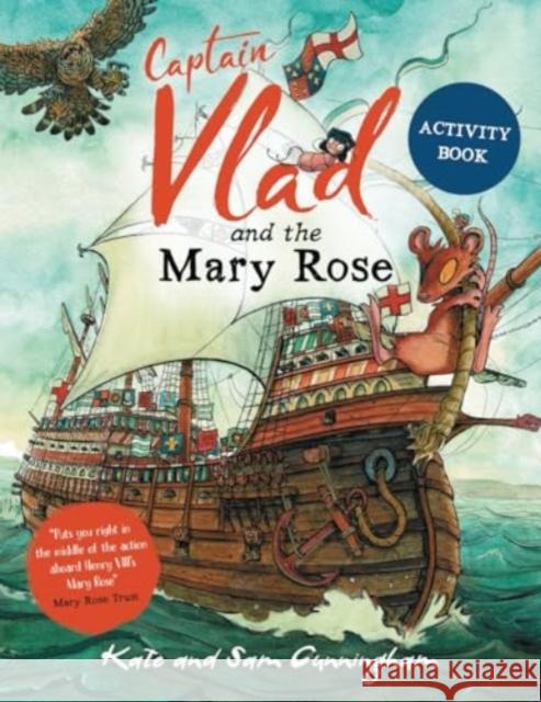 Captain Vlad and the Mary Rose Activity Book Kate Cunningham 9781913338244 Reading Riddle