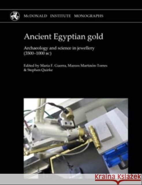 Ancient Egyptian Gold: Archaeology and science in jewellery (3500-1000 BC) Maria Filomena Guerra Marcos Martinon-Torres Stephen Quirke 9781913344122 McDonald Institute Monographs