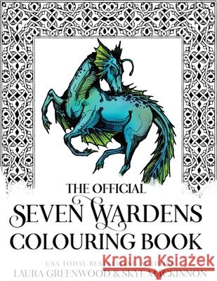 The Official Seven Wardens Colouring Book Skye MacKinnon Laura Greenwood 9781913556143 Peryton Press