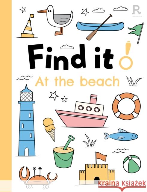 Find it! At the beach Richardson Puzzles and Games 9781913602246 Richardson Publishing