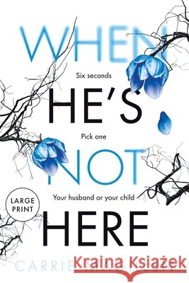 When HE'S Not HERE: (Large Print Paperback Edition) Magillen, Carrie 9781913692025 Little Robin Press