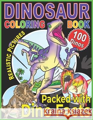 Dinosaur Coloring Book: A Children's Prehistoric Coloring Encyclopedia Clever Eddy 9781913712082 Clever Eddy