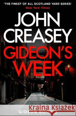 Gideon's Week John Creasey 9781913727574