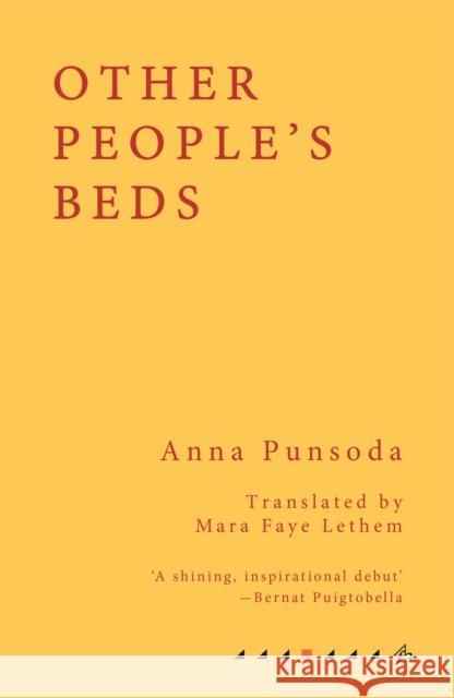 Other People's Beds Anna Pundosa Mara Faye Lethem 9781913744076