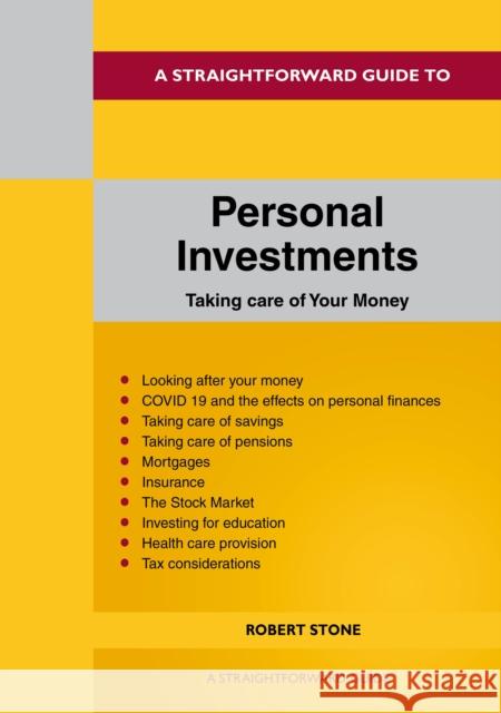 Personal Investments Robert Stone 9781913776381