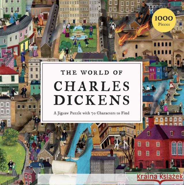 The World of Charles Dickens 1000 Piece Puzzle: A Jigsaw Puzzle with 70 Characters to Find Falls, Barry 9781913947163 Laurence King