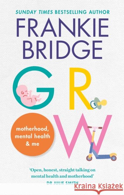 GROW: Motherhood, mental health & me Frankie Bridge 9781914240164