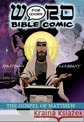 The Gospel of Matthew: Word for Word Bible Comic: NIV Translation Simon Amadeu 9781914299001 Word for Word Bible Comics