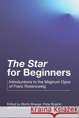 The Star for Beginners: Introductions to the Magnum Opus of Franz Rosenzweig Martin Brasser Petar Bojanic Francesco Paolo Ciglia 9781914481086 Ubiquity Press