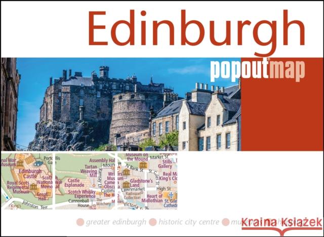 Edinburgh PopOut Map  9781914515286 Heartwood Publishing