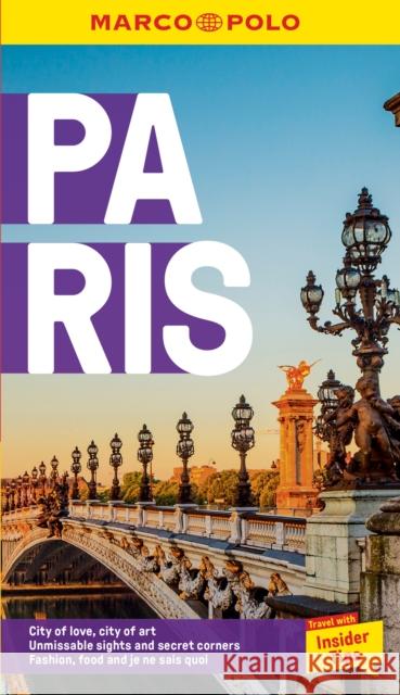 Paris Marco Polo Pocket Travel Guide - with pull out map Marco Polo 9781914515590 Heartwood Publishing