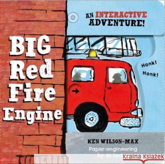 The Big Red Fire Engine Ken Wilson-Max 9781914912153 Boxer Books Limited