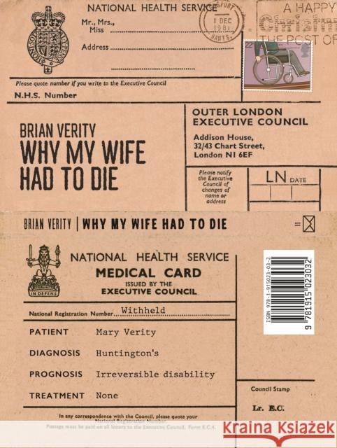 Why My Wife Had to Die Brian Verity 9781915023032 EnvelopeBooks