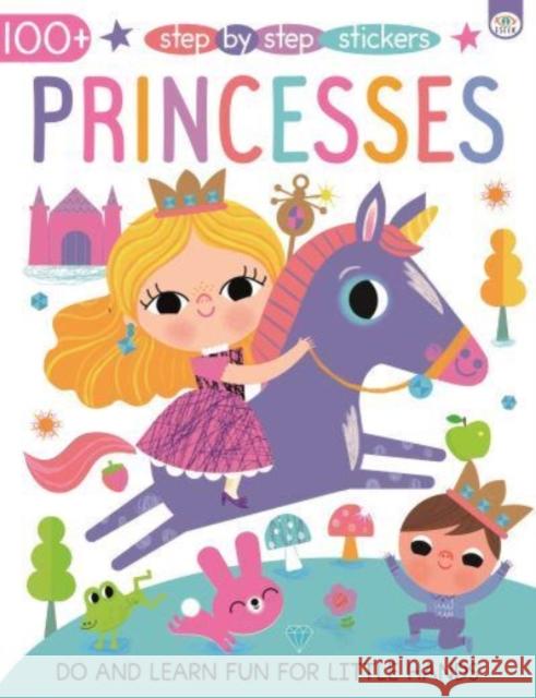 Step by Step Stickers Princesses Munro Smith, Emma 9781915458643 iSeek Ltd