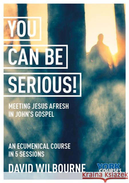 You Can Be Serious! Meeting Jesus Afresh in John's Gospel: York Courses Wilbourne, David 9781915843012 SPCK Publishing