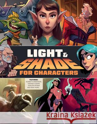 Light & Shade for Characters  9781915992192 3dtotal Publishing
