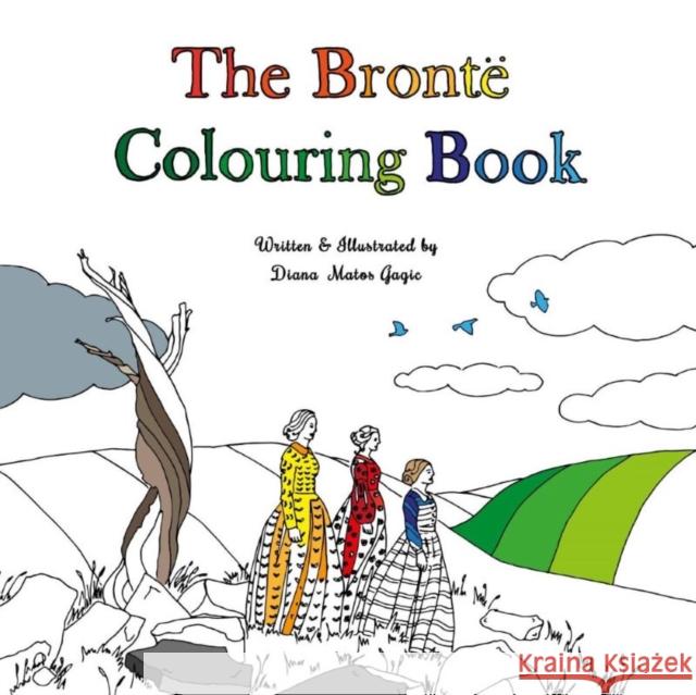 The Bronte Colouring Book Diana Matos Gagic 9781916007208 Crafty Birdie Designs