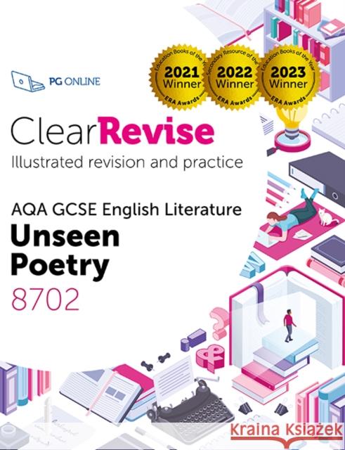 ClearRevise AQA GCSE English Literature: Unseen poetry PG Online 9781916518032 PG Online Limited