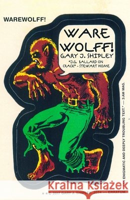 Warewolff! Gary J. Shipley 9781916541092