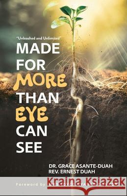 Made for More Than Eye Can see: Unleashed and Unlimited Ernest Duah Grace Asante 9781916692114