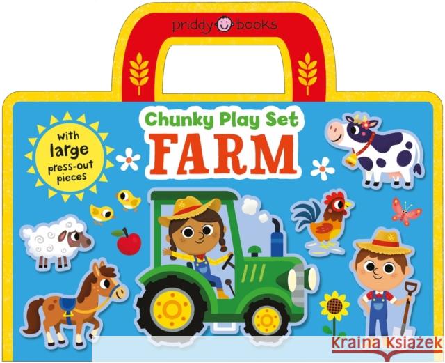 Chunky Play Set Farm: With large press-out pieces Roger Priddy 9781916745261 Priddy Books
