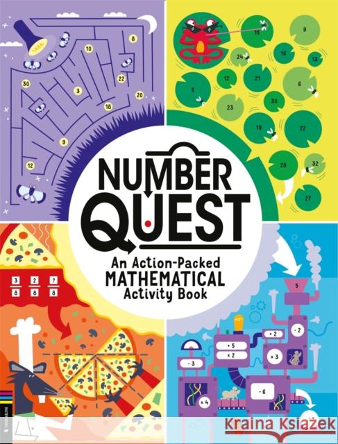 Number Quest: An Action-packed Mathematical Activity Book Buster Books 9781916763029