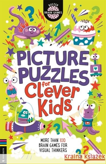 Picture Puzzles for Clever Kids®: More than 100 dyslexia-friendly brain games for visual thinkers Dr Gareth Moore 9781916763050 Michael O'Mara Books Ltd