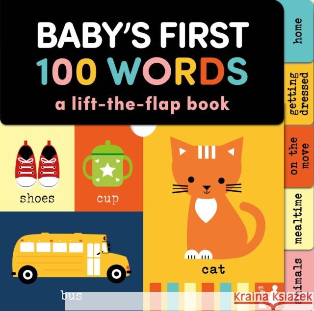 Baby's First 100 Words: A lift the flap book Mama Makes Books 9781916780040