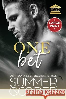 One Bet: A Second Chance New Adult Romance (Large Print) Summer Cooper 9781917075596 Lovy Books Ltd