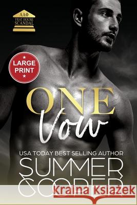 One Vow: A Second Chance New Adult Romance (Large Print) Summer Cooper 9781917075602 Lovy Books Ltd