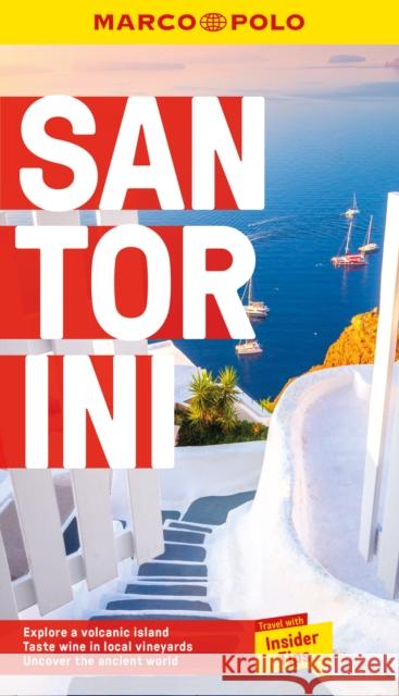 Santorini Marco Polo Pocket Travel Guide - with pull out map Marco Polo 9781917131063 Heartwood Publishing