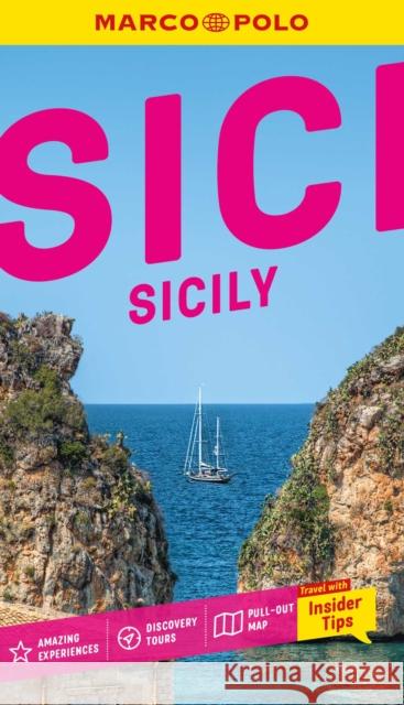 Sicily Marco Polo Pocket Travel Guide - with pull out map Marco Polo 9781917131490 Heartwood Publishing