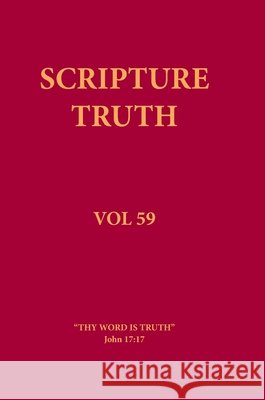 Scripture Truth Volume 59 Theo Balderston 9781917213004