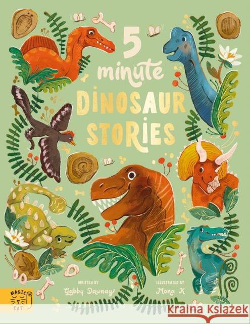 5 Minute Dinosaur Stories Gabby Dawnay 9781917366267