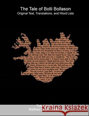 The Tale of Bolli Bollason Anon (Tr M L Embleton) 9781918157741 Matthew Leigh Embleton