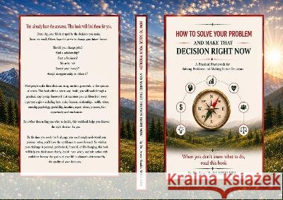 How To Solve Your Problem and Make That Decision Right Now: A Practical Framework for Solving Problems and Making Better Decisions Shaikh, Amer 9781919561158