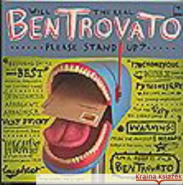 Will the Real Ben Trovato Please Stand Up? Ben Trovato 9781919931180 JACANA MEDIA (PTY) LTD