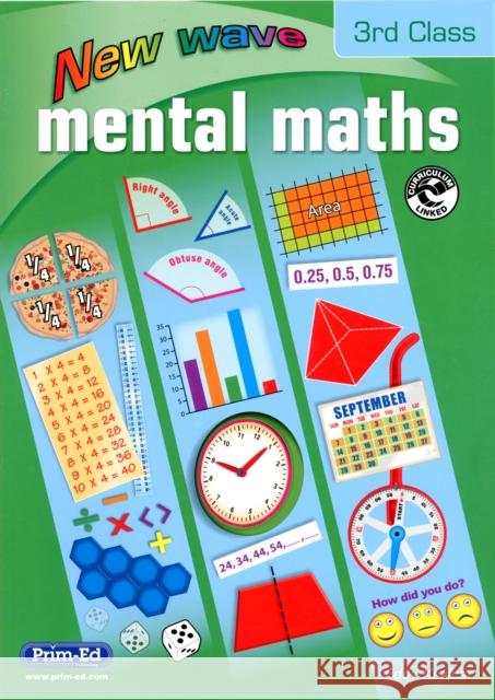 New Wave Mental Maths Book 3  9781920962418 Prim-Ed Publishing