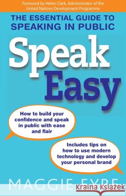 Speak Easy Maggie Eyre 9781921966859 Exisle Publishing