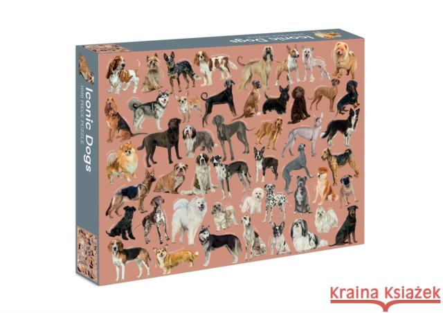 Iconic Dogs: 1,000-Piece Jigsaw Puzzle Zafra, Marta 9781922417756 Smith Street Gift