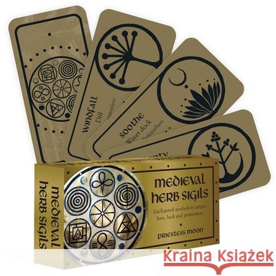 Medieval Herb Sigils Priestess Moon 9781922468048 Rockpool Publishing