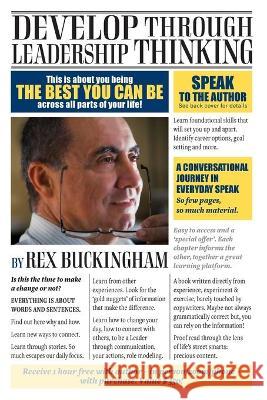 Develop Through Leadership Thinking Rex Buckingham 9781922527318 Green Hill Publishing