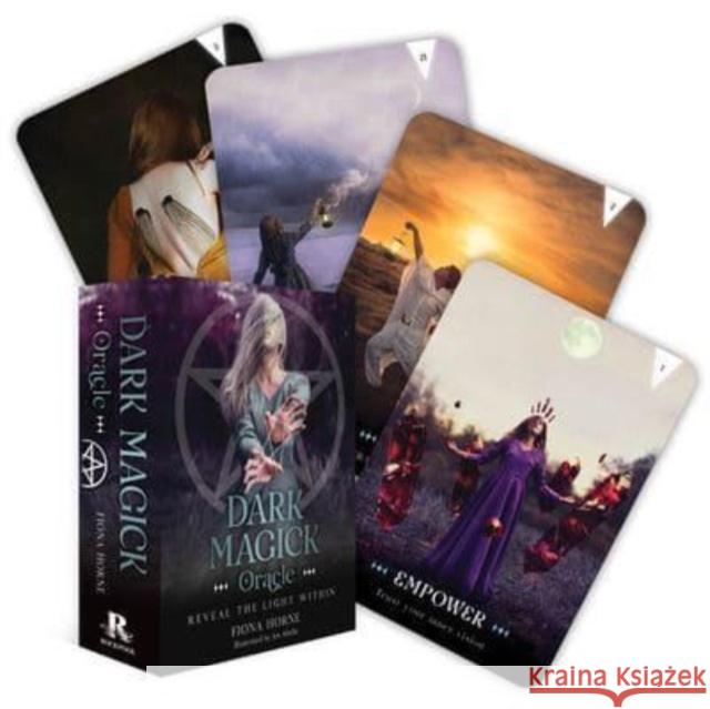 Dark Magick Oracle: Reveal the light within Fiona Horne Jes Abella 9781922579386 Rockpool Publishing