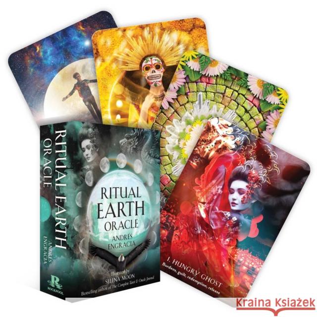 Ritual Earth Oracle: Spiritual Wisdom Through Rituals, Festivals and Celebrations Andres Engracia Selena Moon 9781922579591 Rockpool Publishing